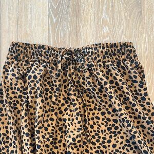 Leopard Print Women's Skirt
